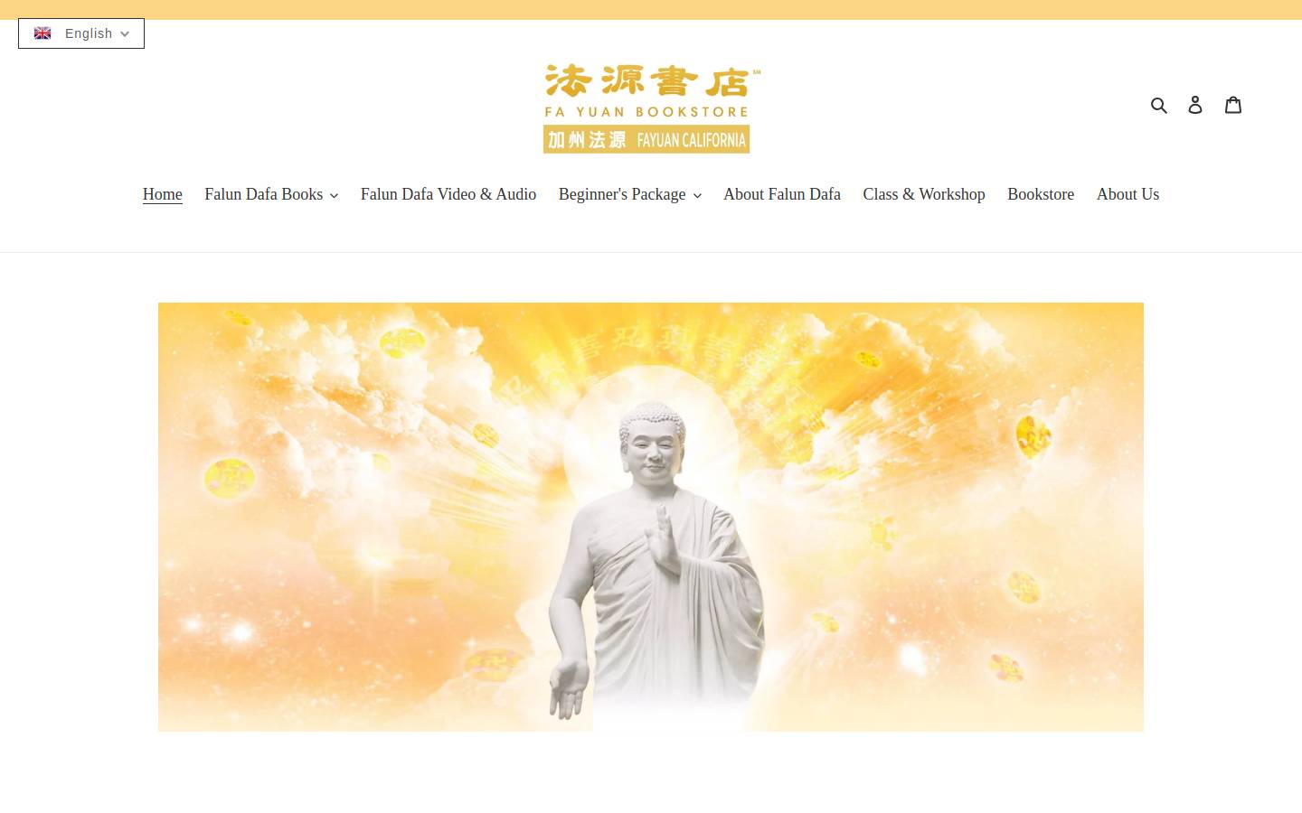 fayuancalifornia.com homepage screenshot