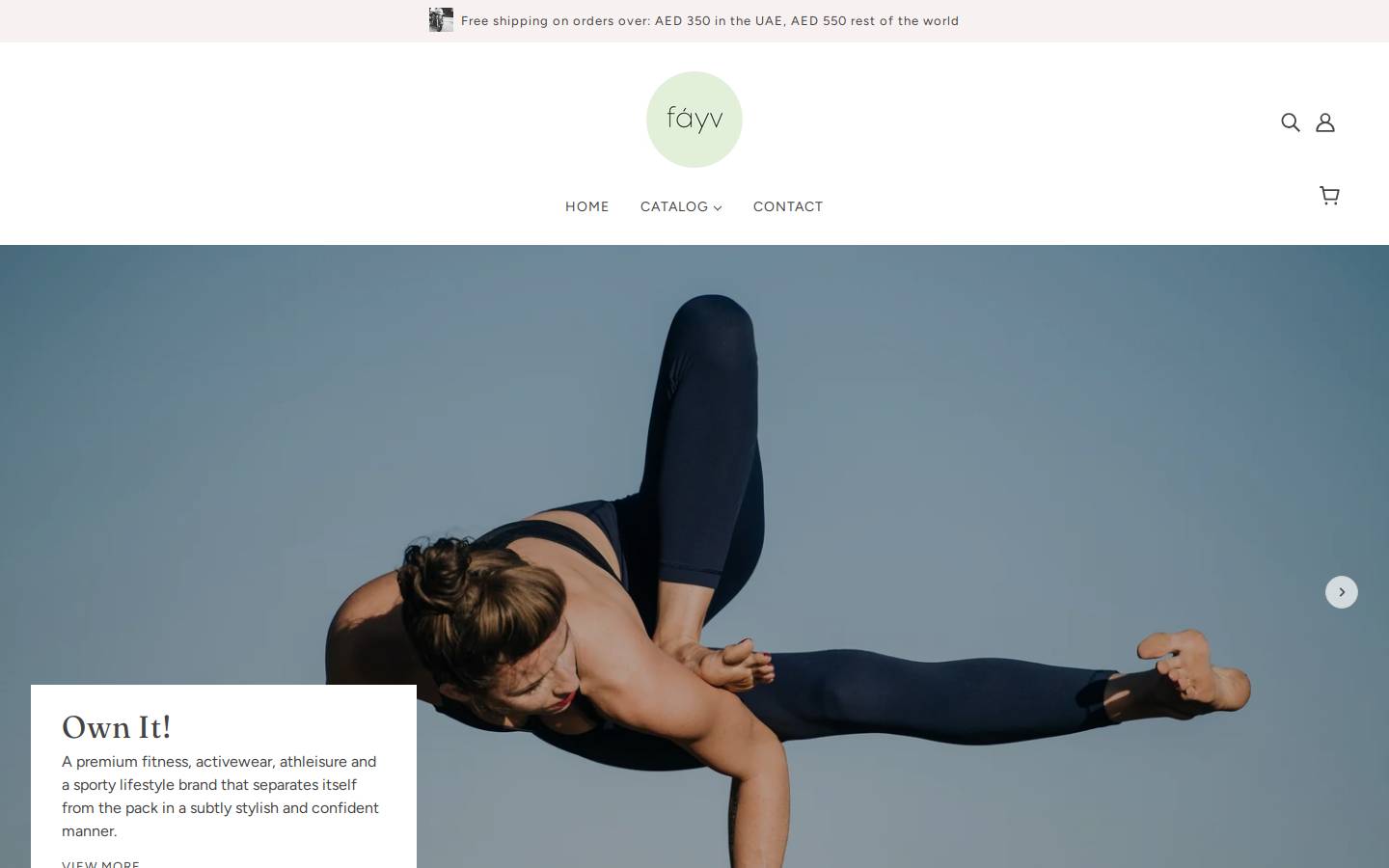 fayvthings.com homepage screenshot