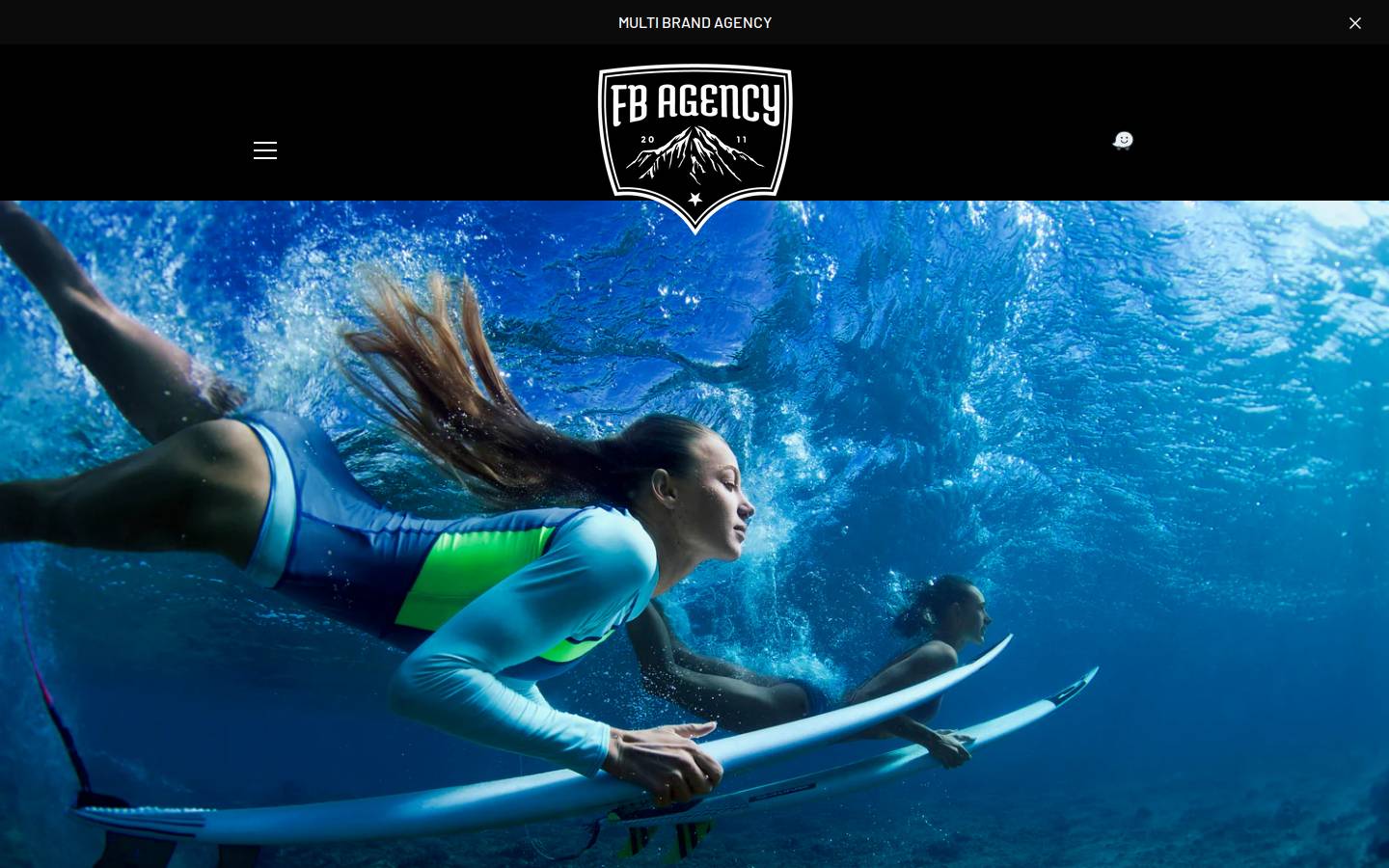 fbagency.be homepage screenshot