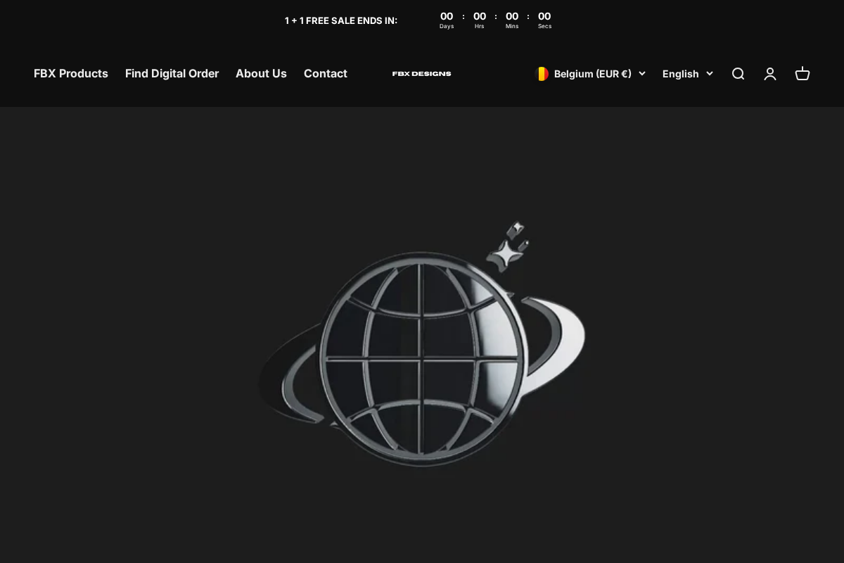 FBX Designs homepage screenshot