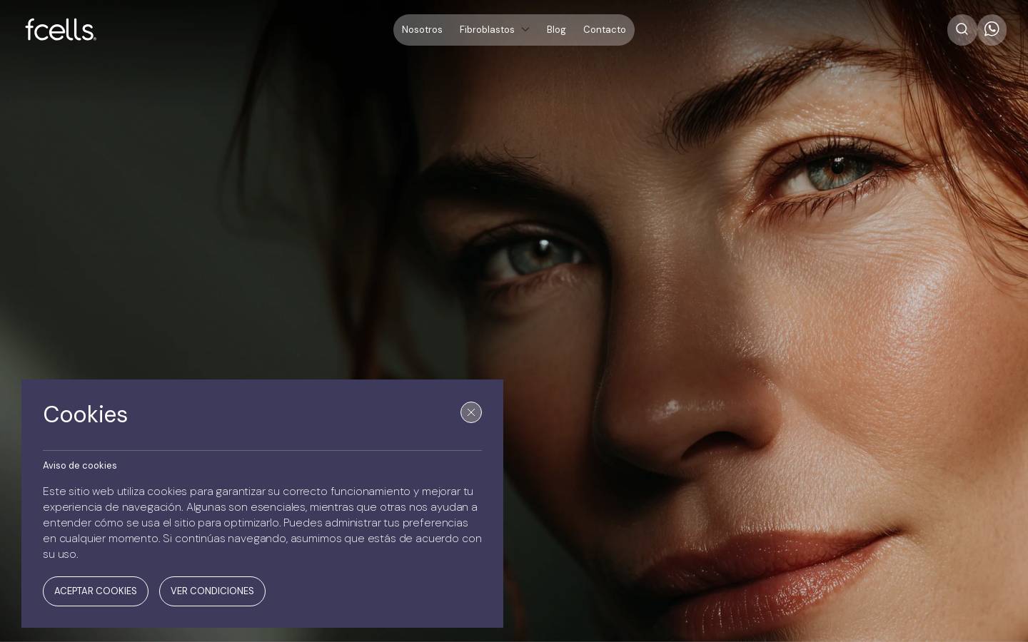 fcells.com.mx homepage screenshot