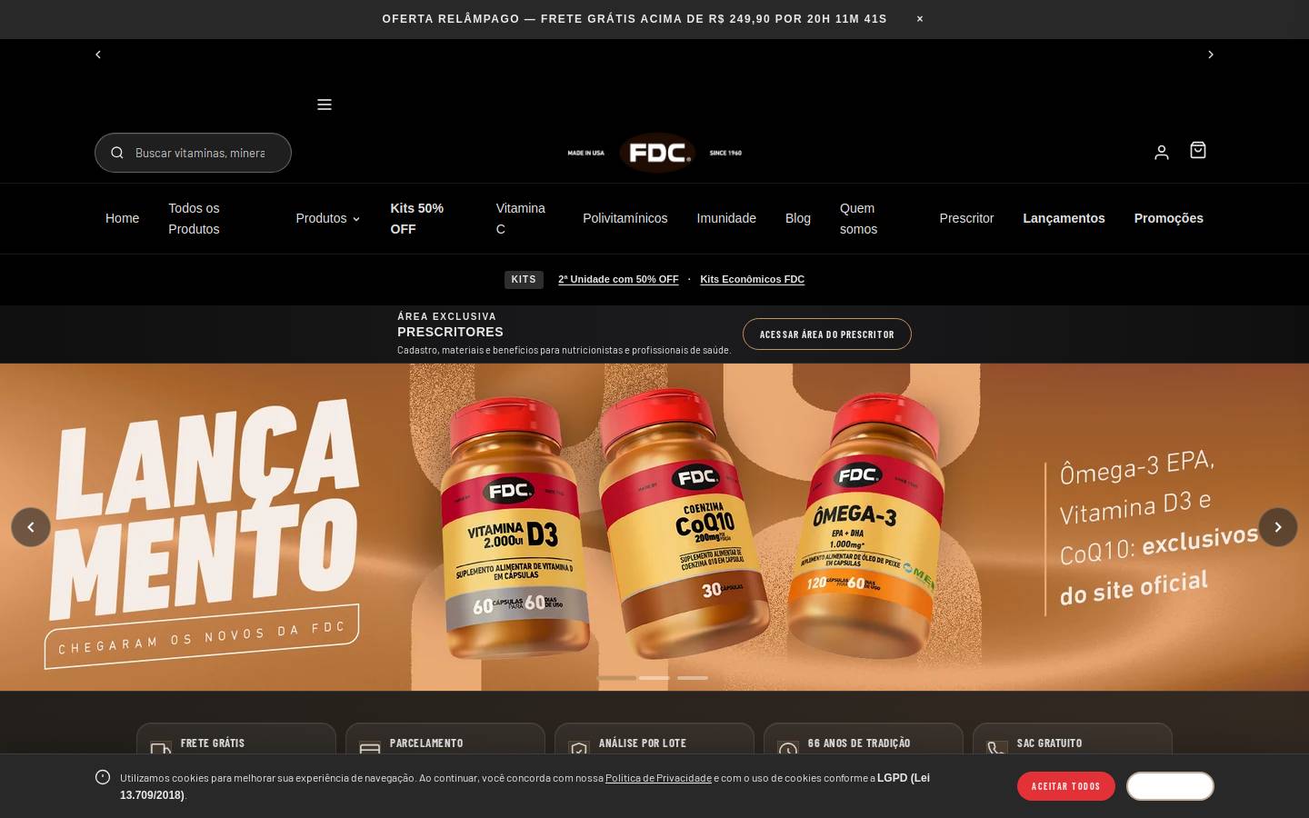 fdc.com.br homepage screenshot