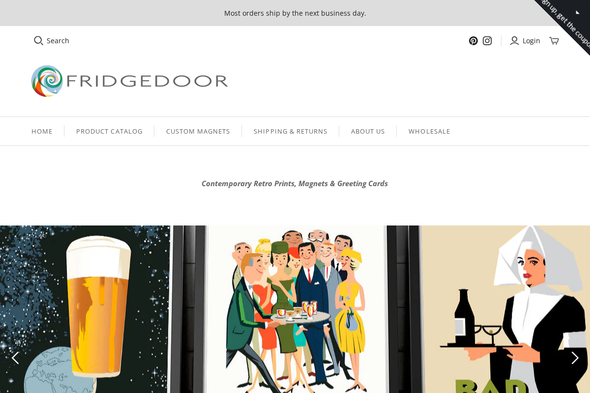 fdgoods.com homepage screenshot