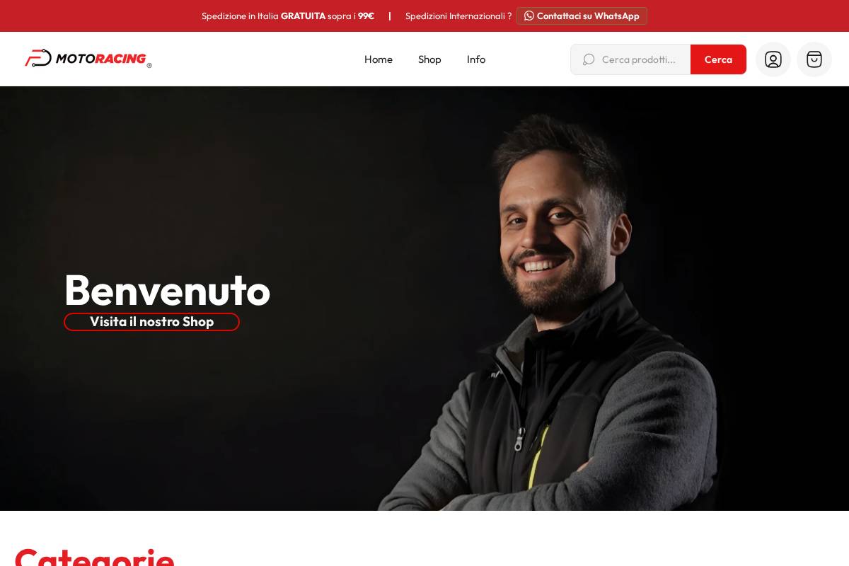 fdmotoracing.com homepage screenshot