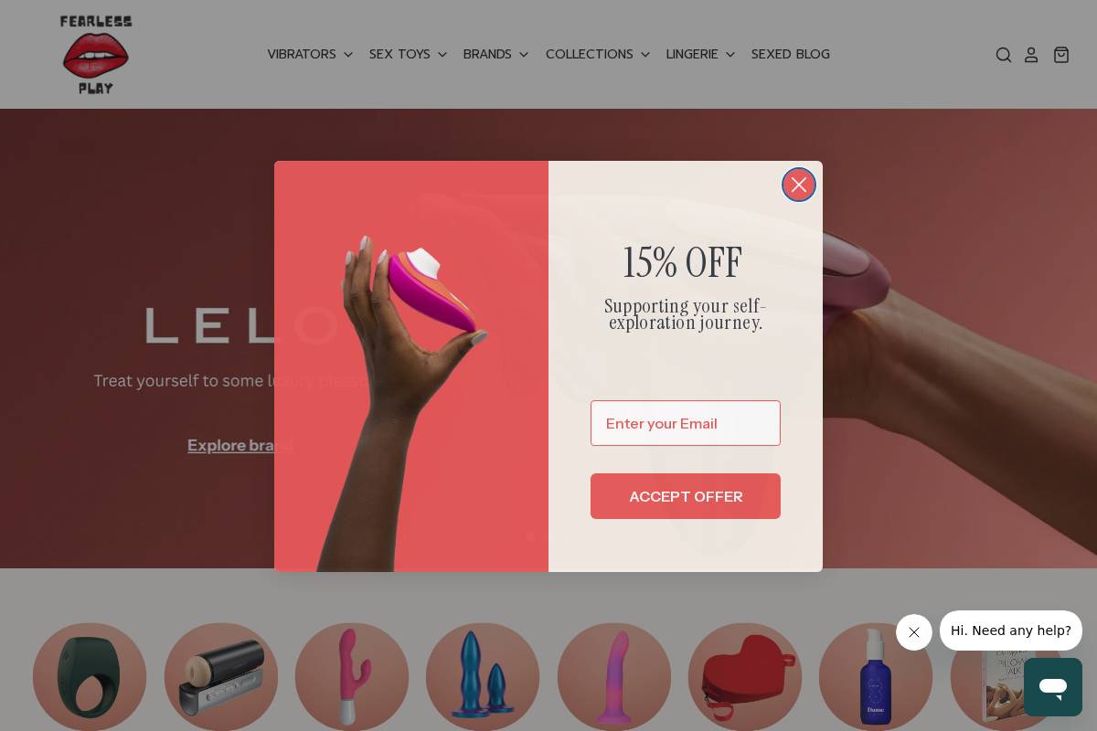 fearlessplay.shop homepage screenshot