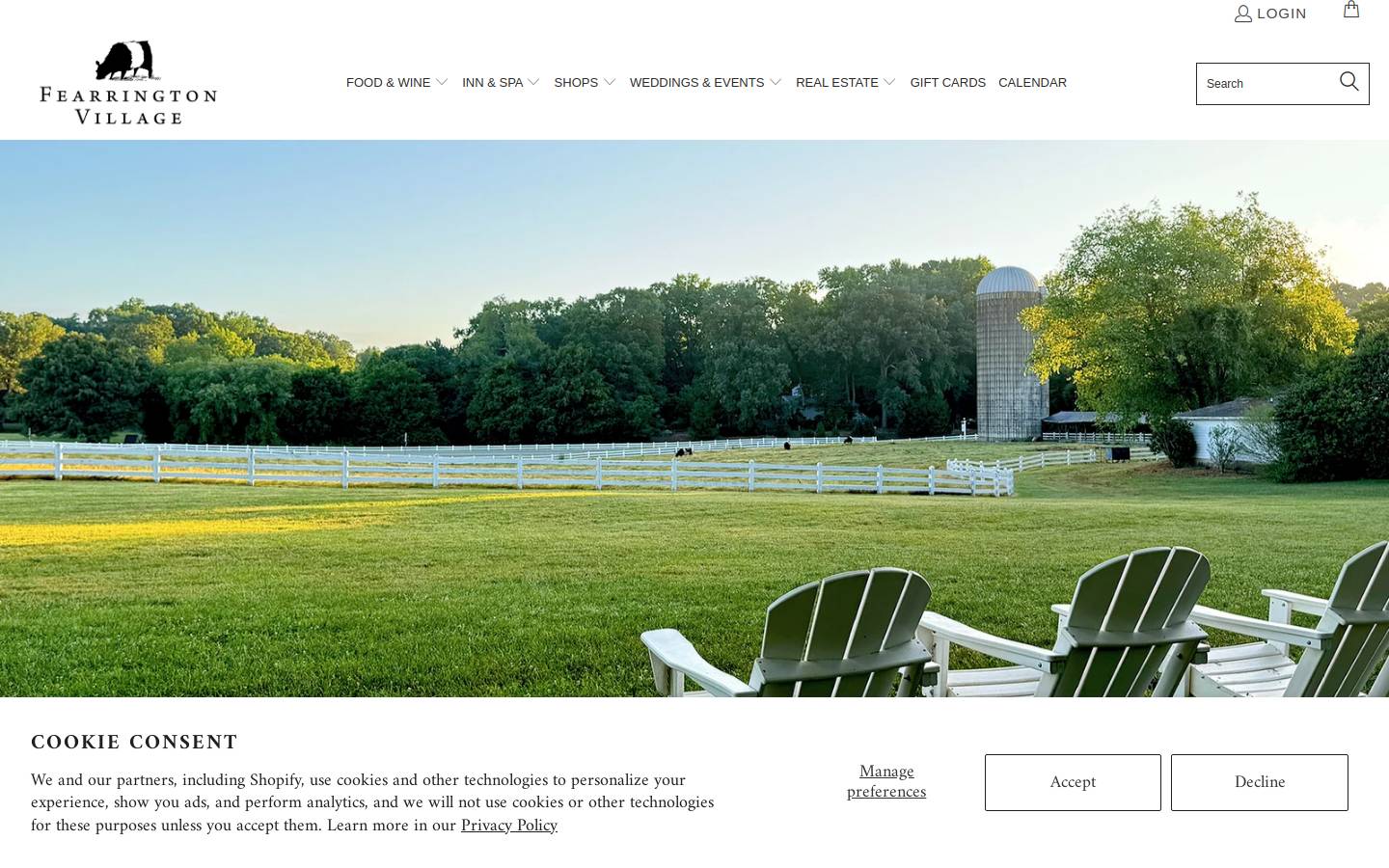 fearrington.com homepage screenshot
