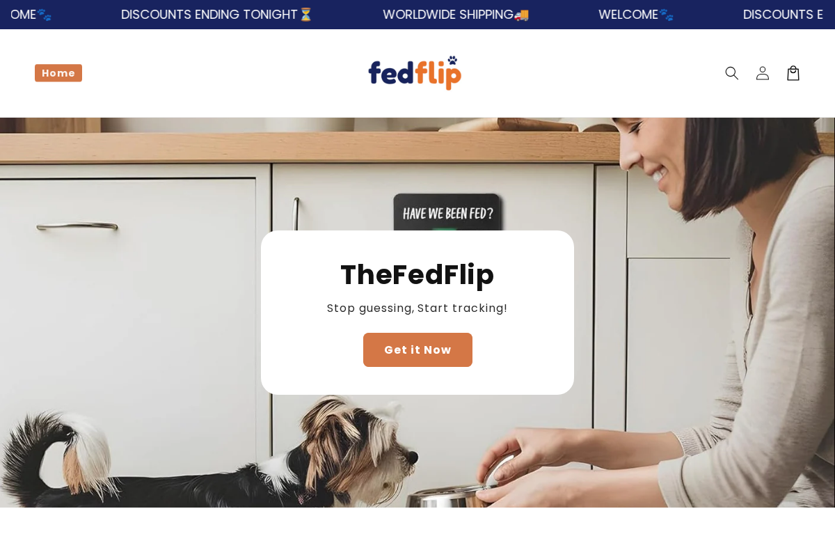 FedFlip homepage screenshot