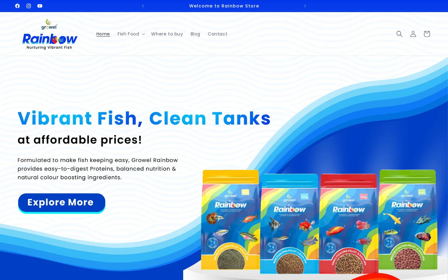 feedrainbow.com homepage screenshot