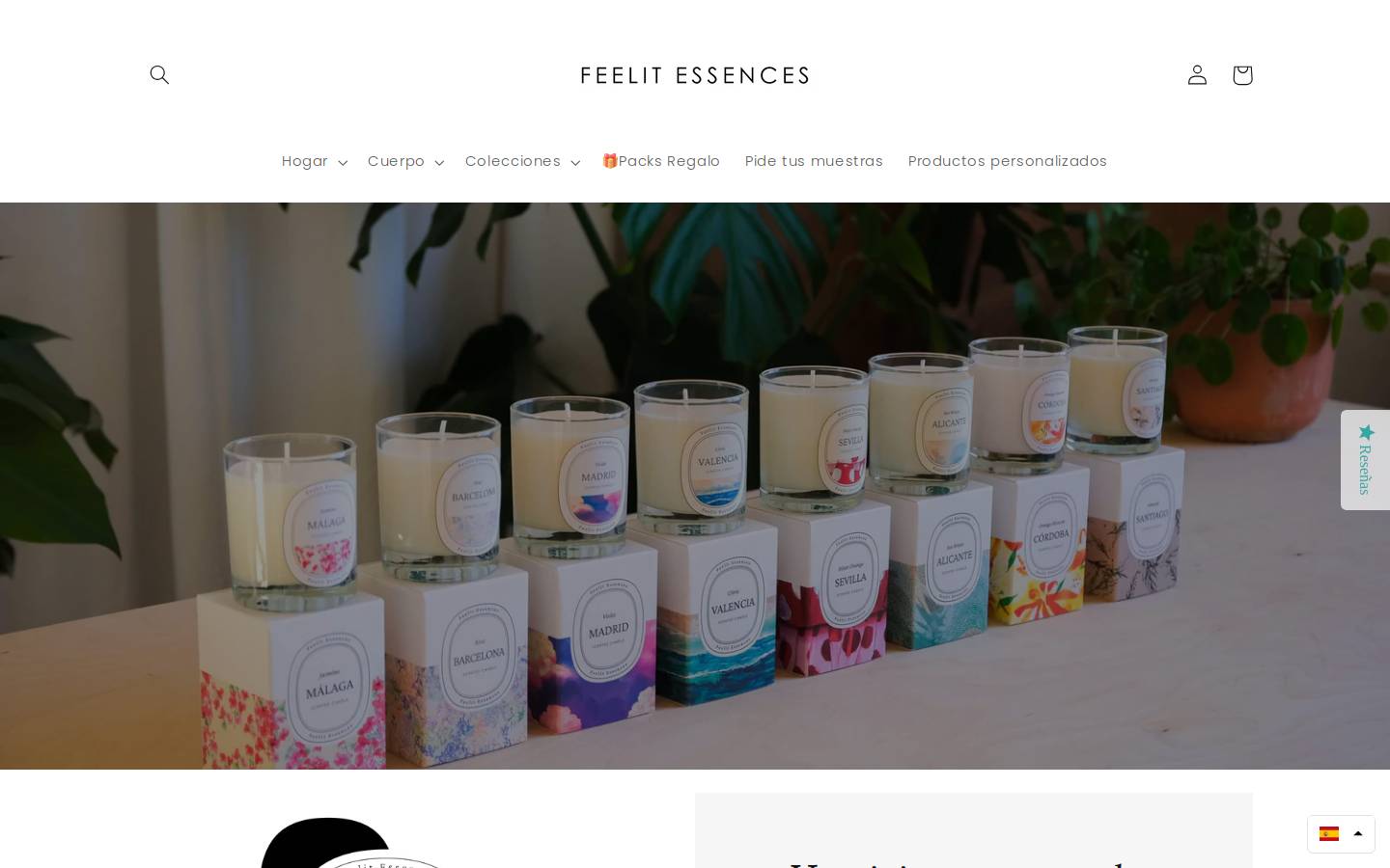 feelitcosmetics.com homepage screenshot