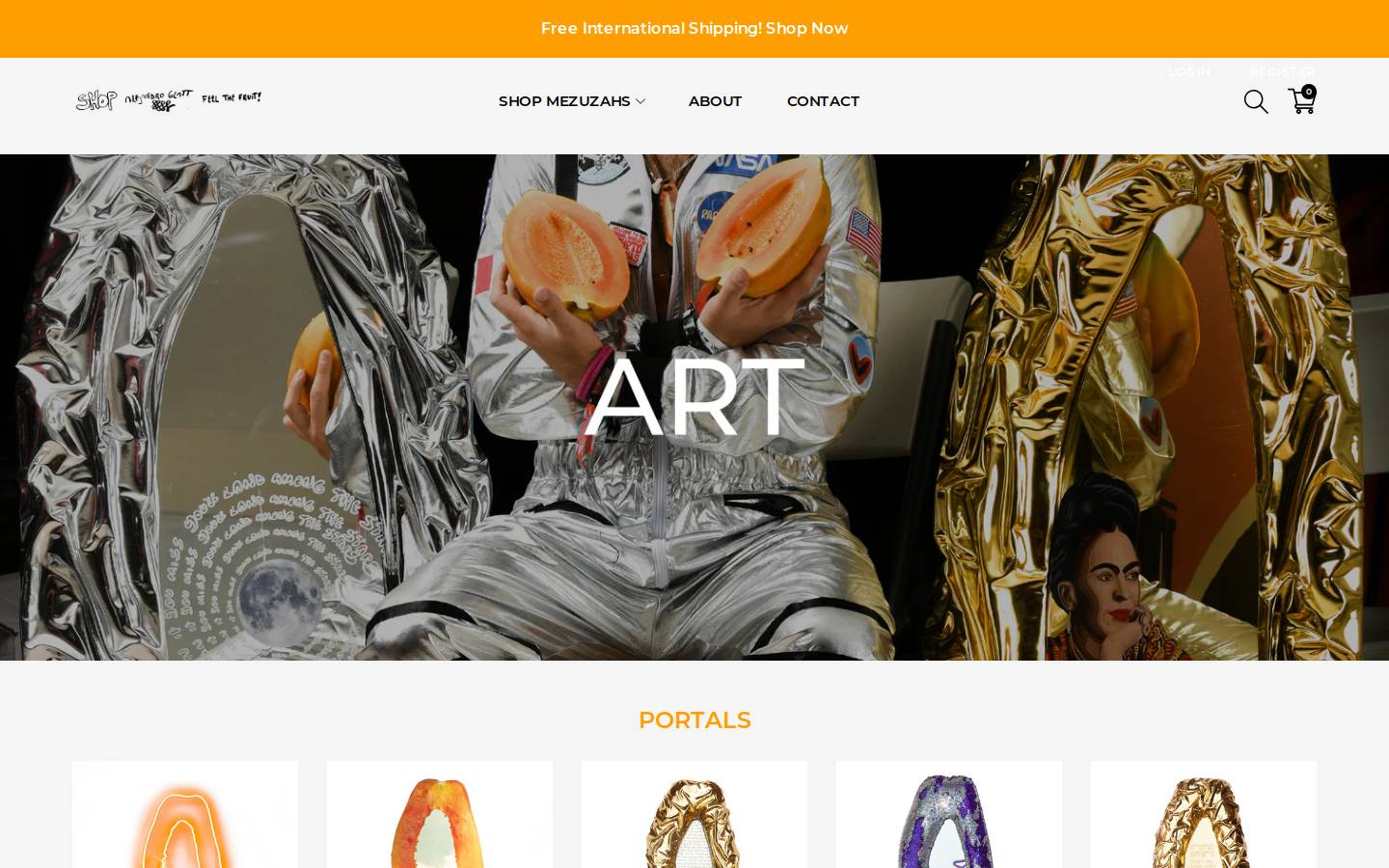 feelthefruit.com homepage screenshot