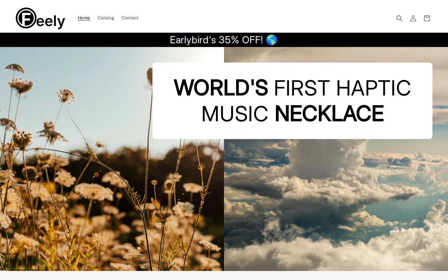 feely.tech homepage screenshot