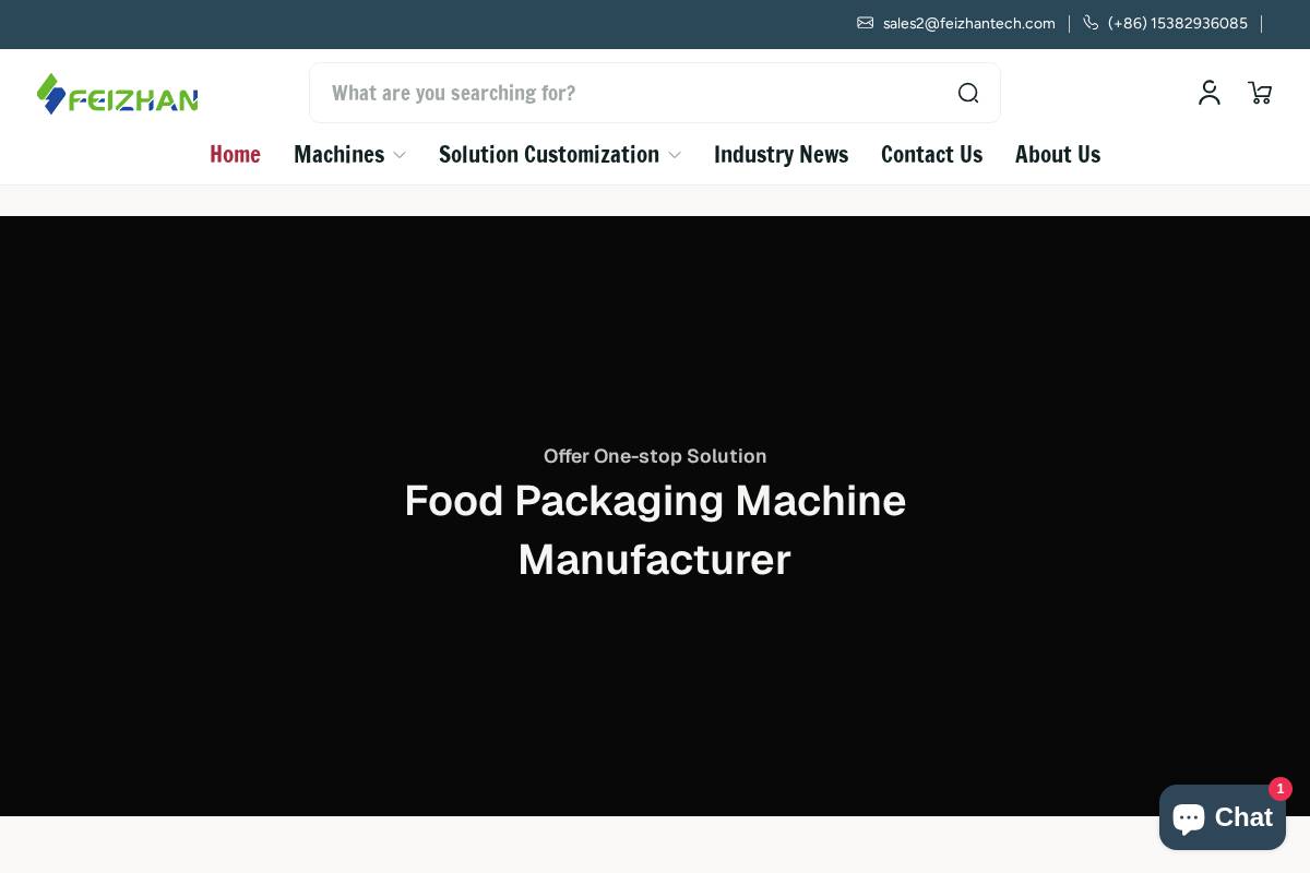 feizhantech.com homepage screenshot