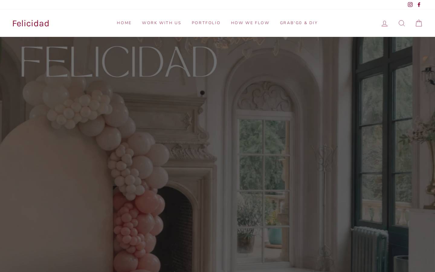 felicidad.be homepage screenshot