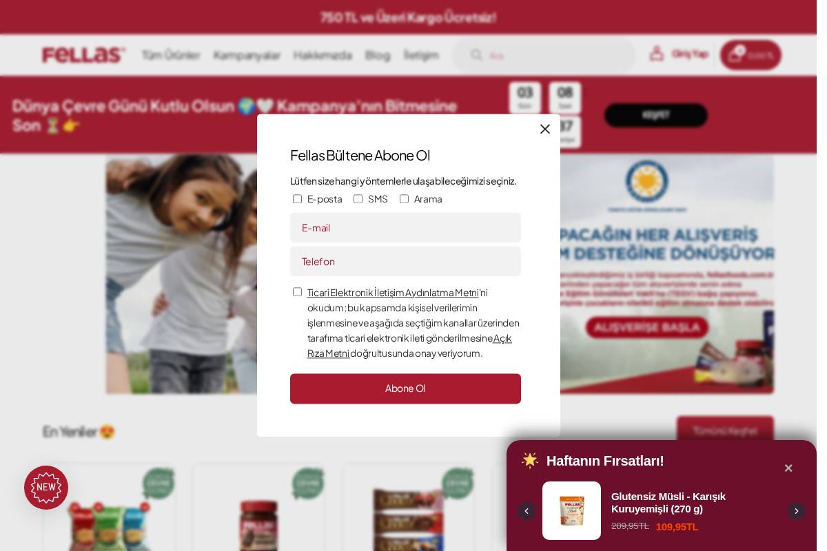 fellasfoods.com.tr homepage screenshot