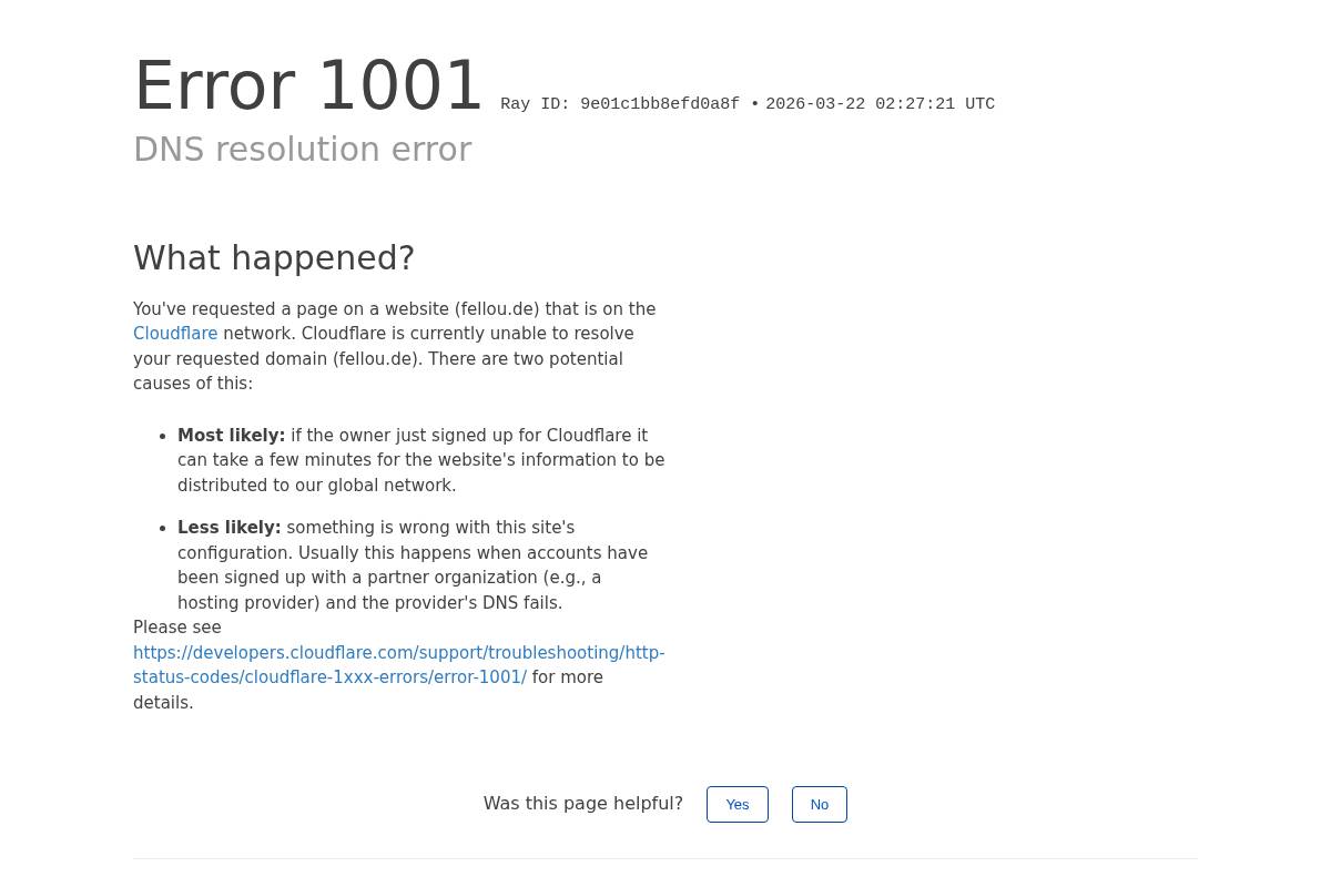 fellou.de homepage screenshot