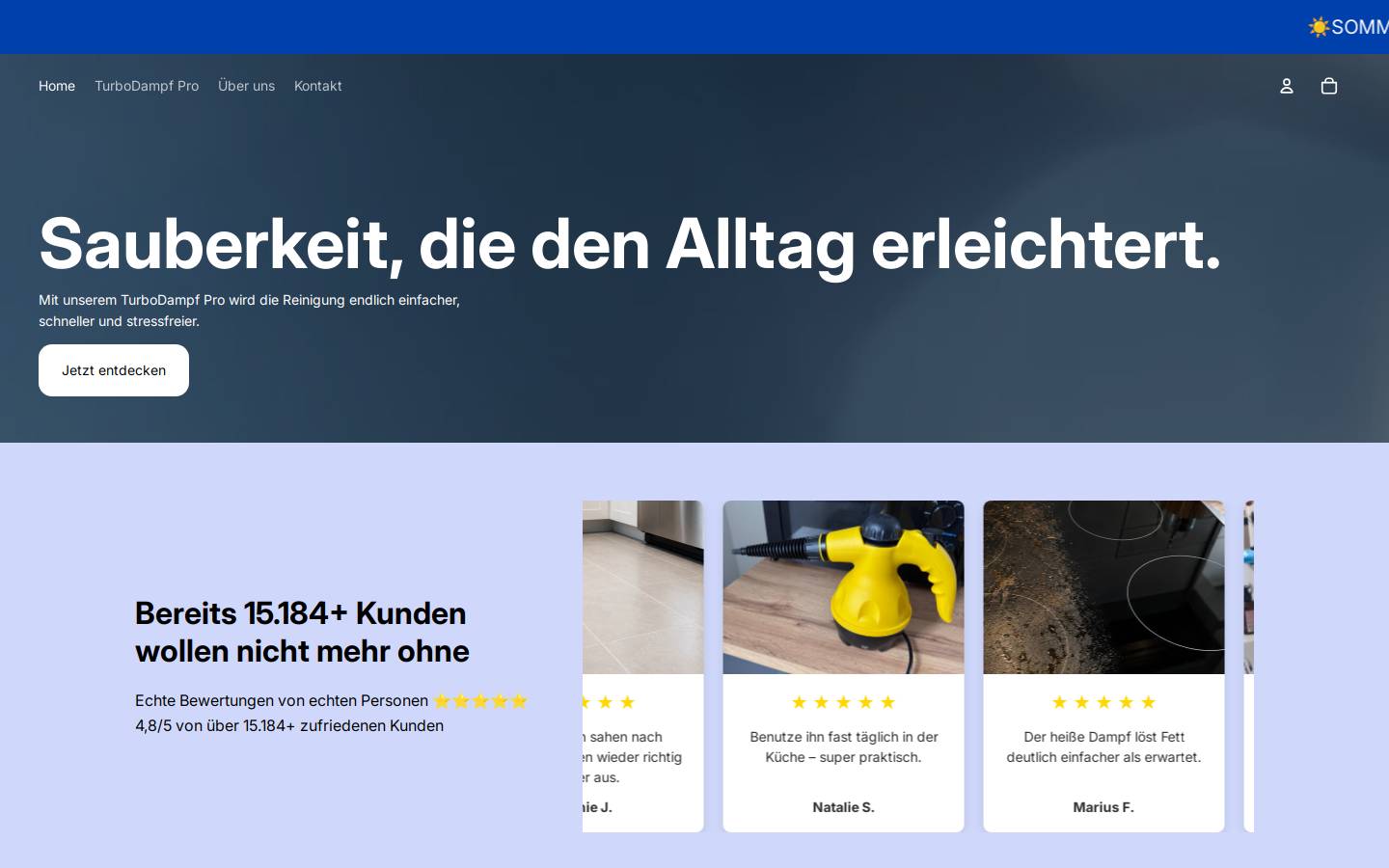 felluna.de homepage screenshot
