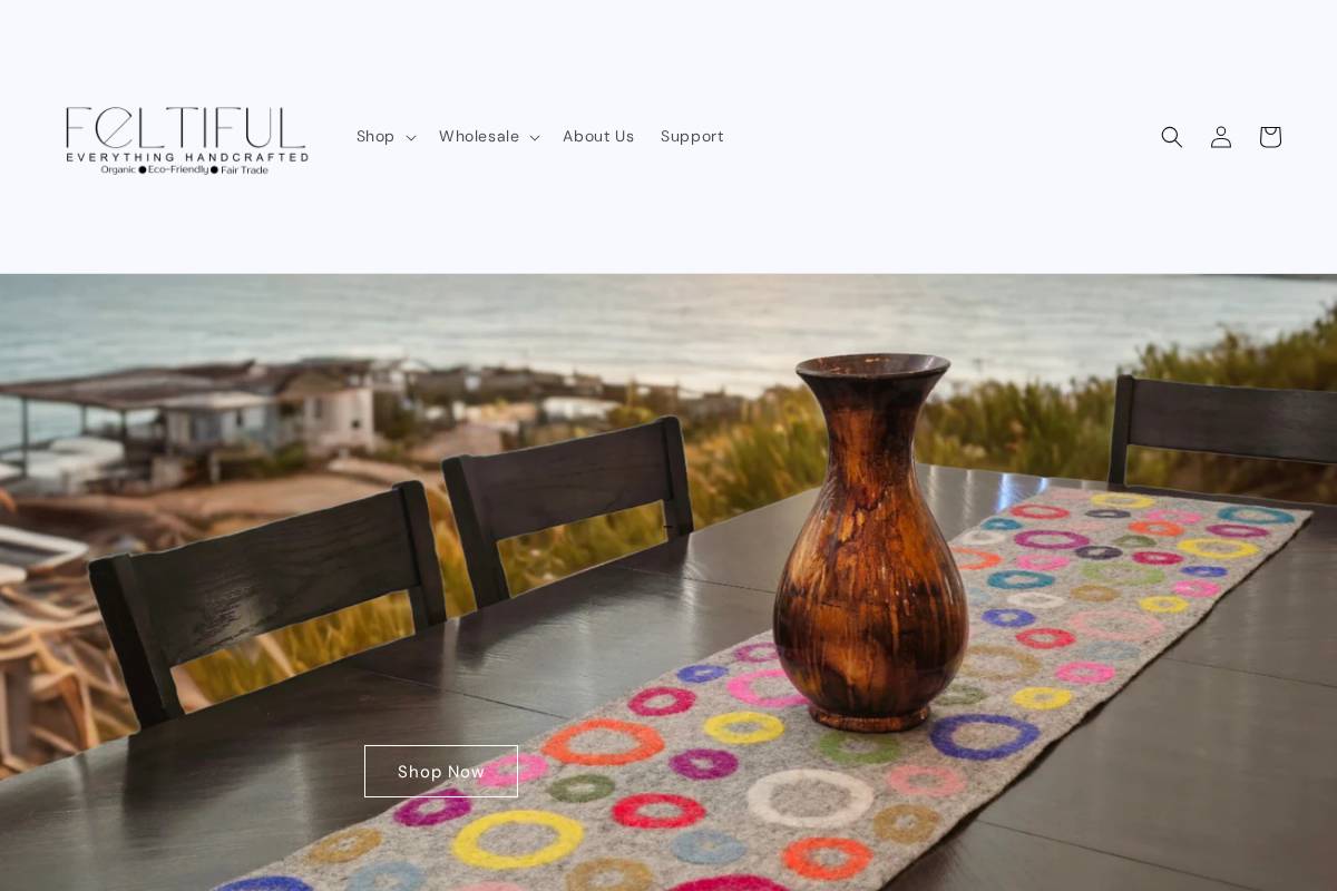 feltiful.com homepage screenshot