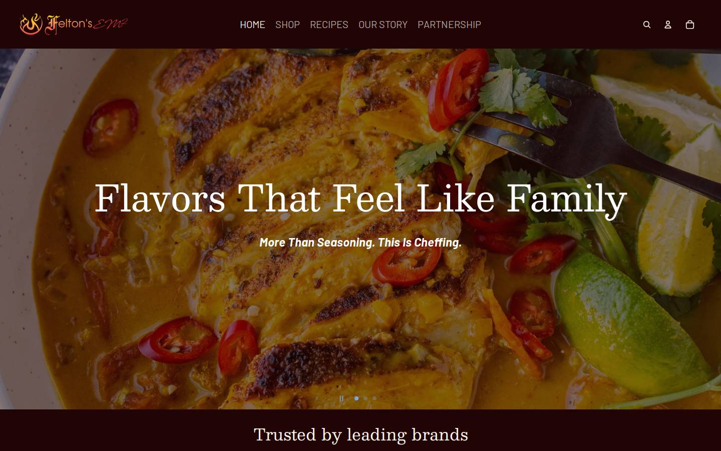 feltonspice.com homepage screenshot
