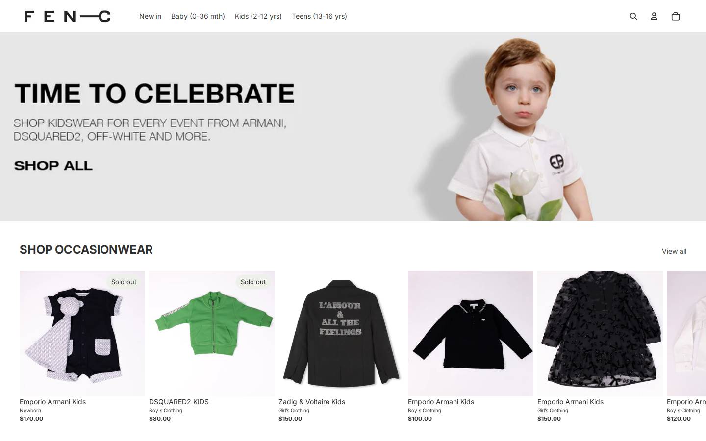 fen-c.com homepage screenshot