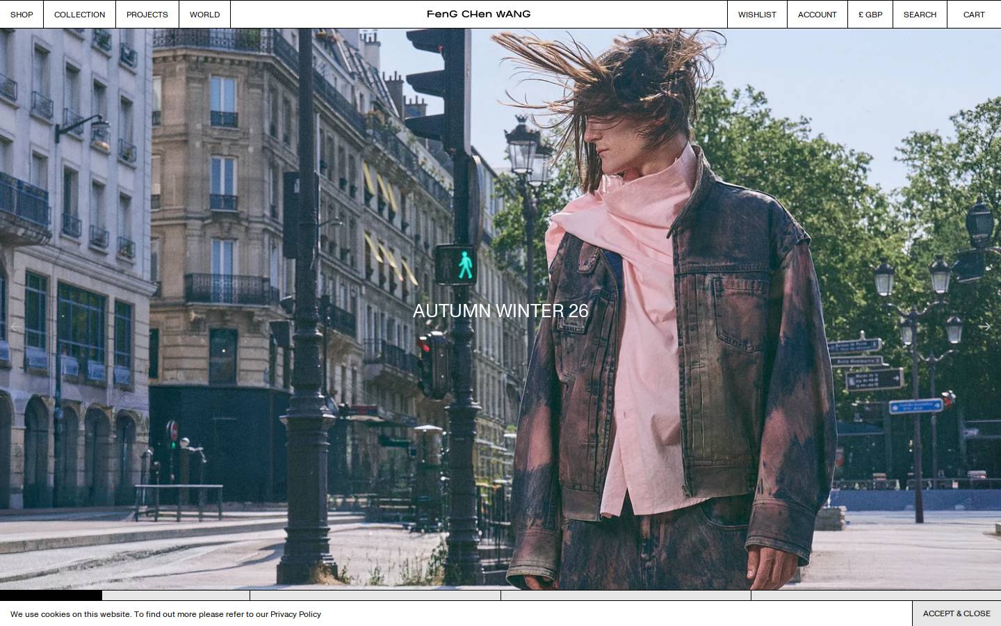 fengchenwang.com homepage screenshot
