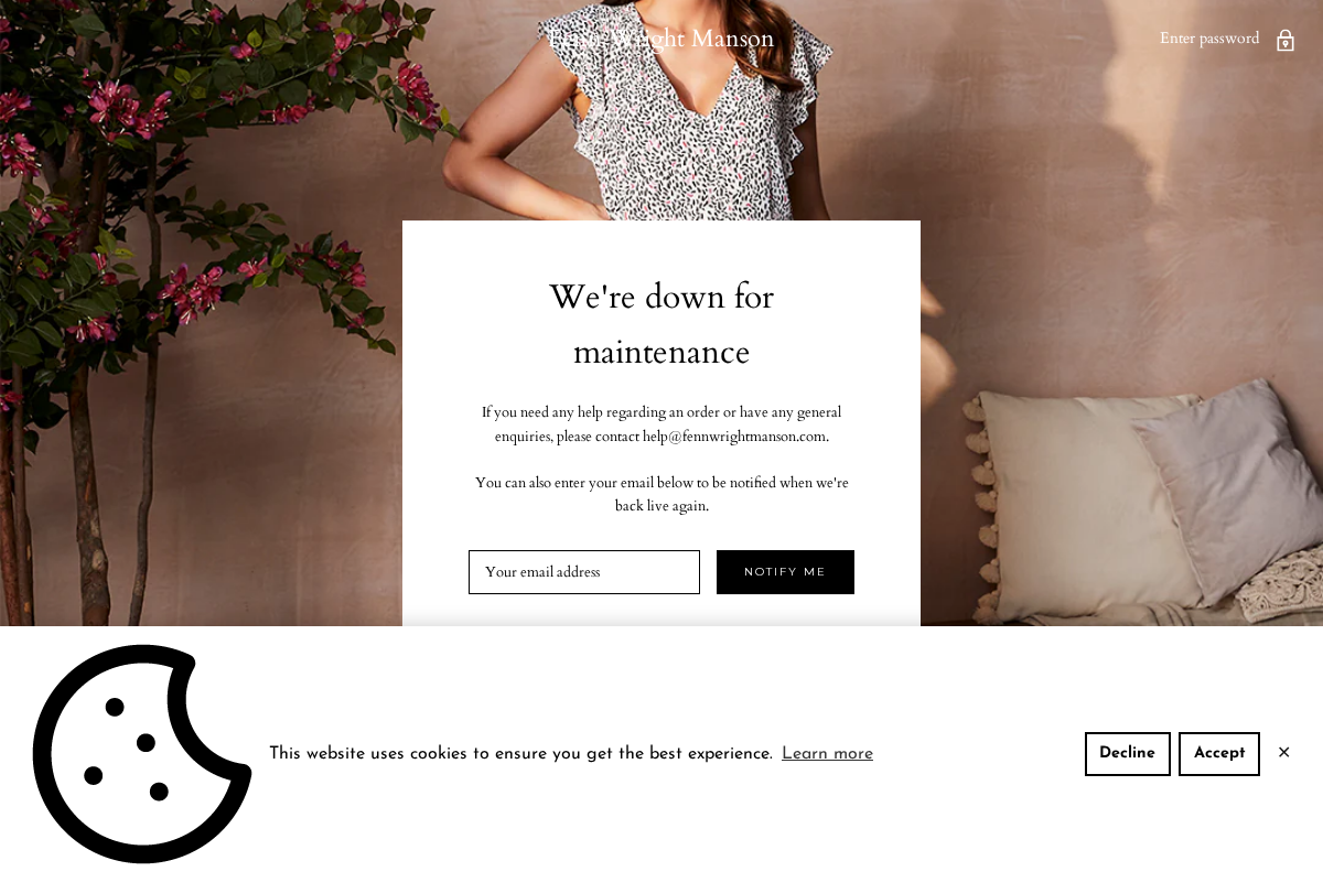 Fenn Wright Manson homepage screenshot