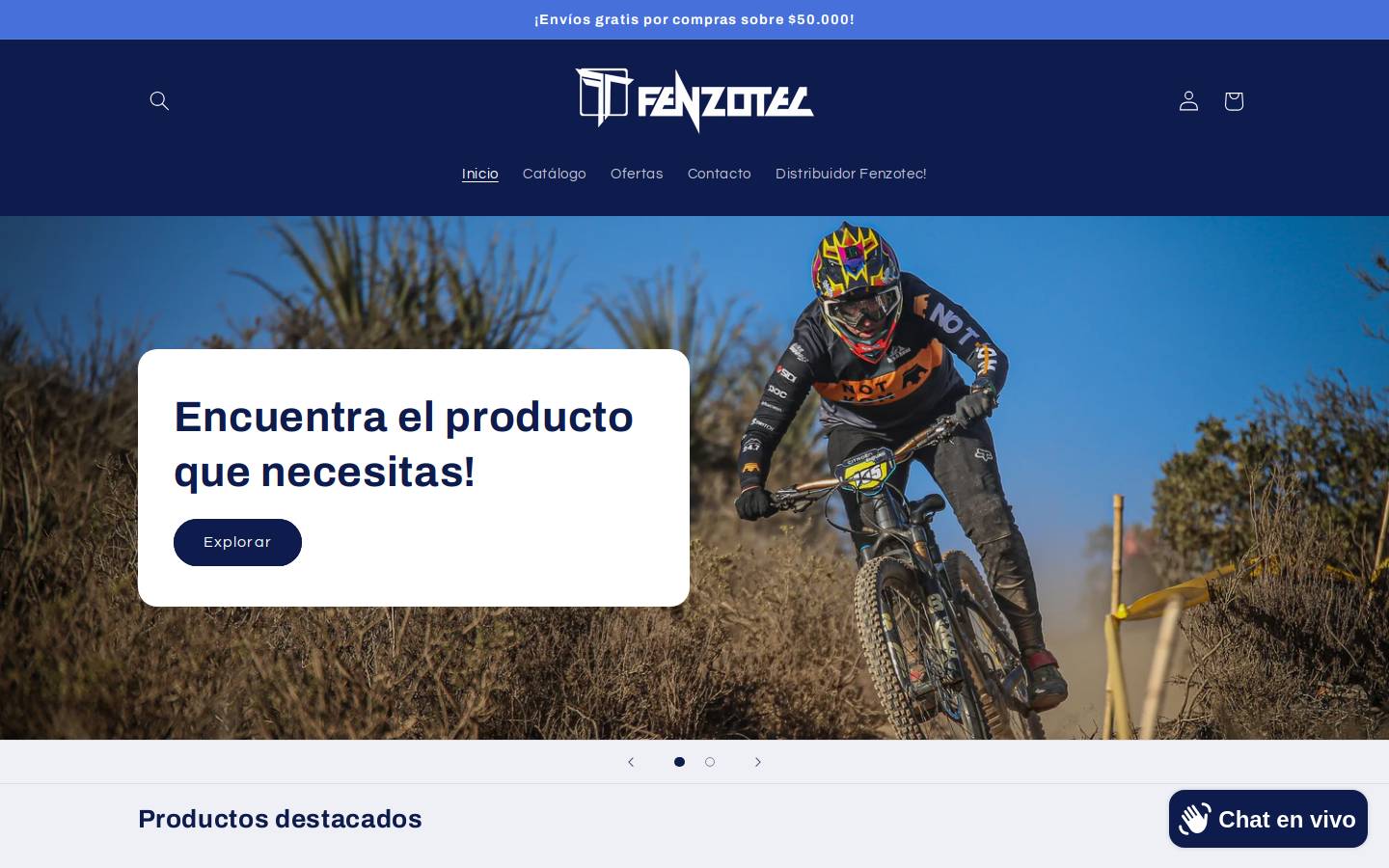 fenzotec.com homepage screenshot