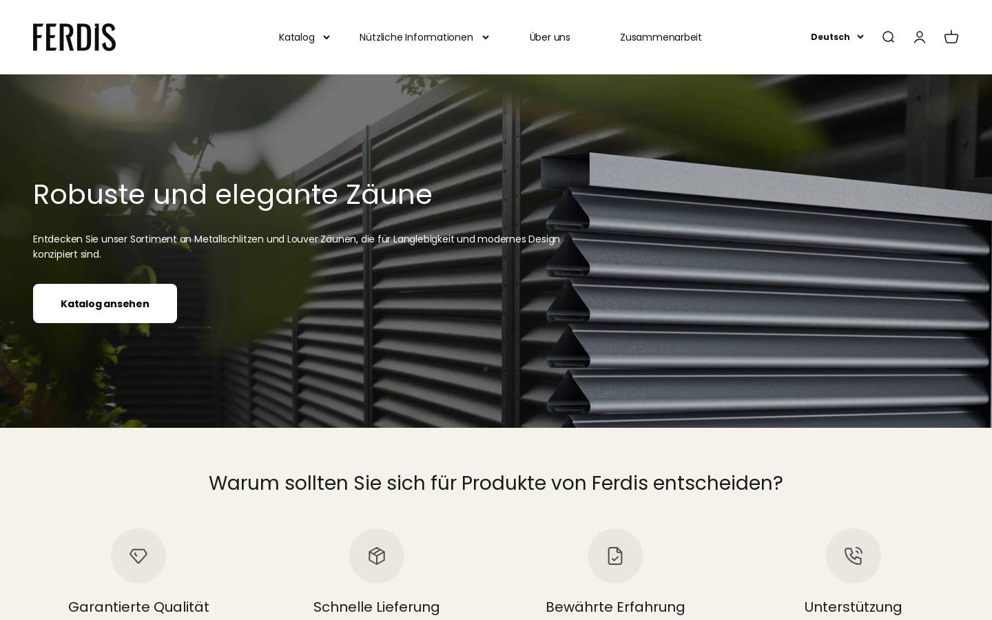 ferdis.eu homepage screenshot
