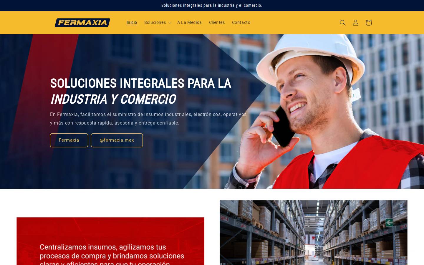 fermaxia.com homepage screenshot