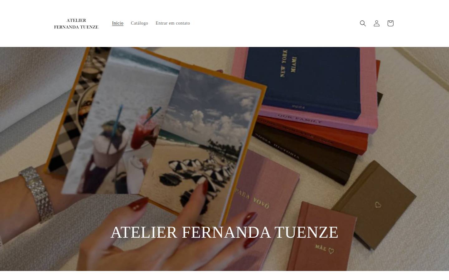 fernandatuenze.com.br homepage screenshot