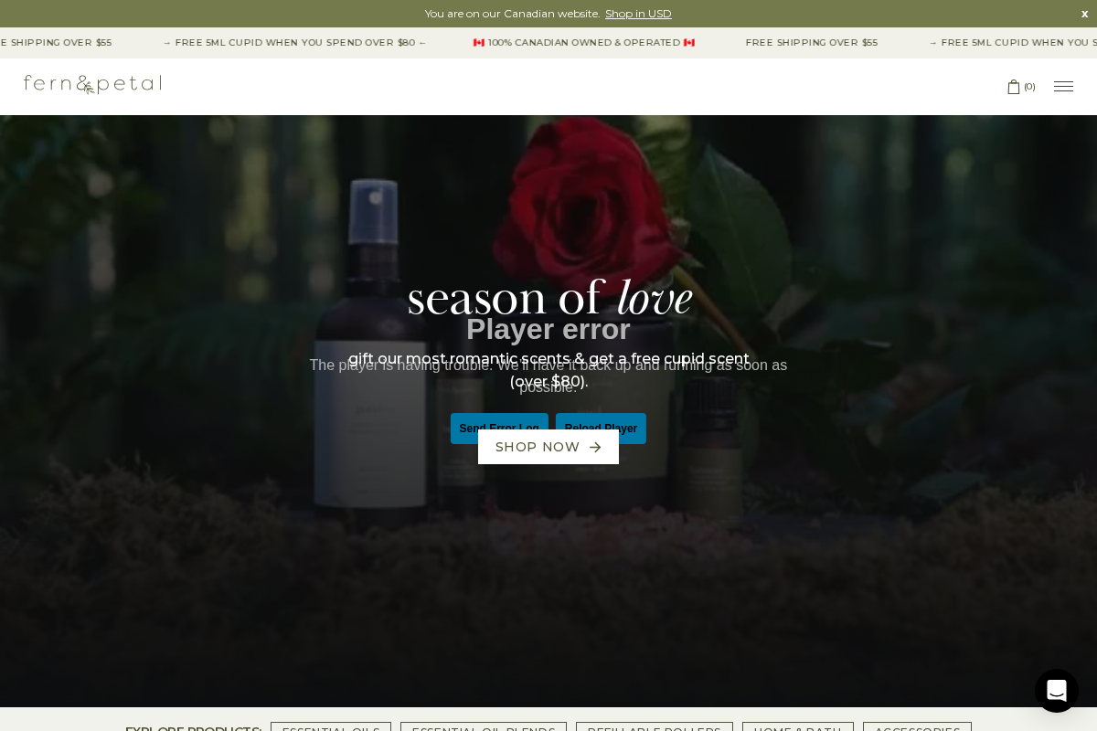 fernandpetal.ca homepage screenshot