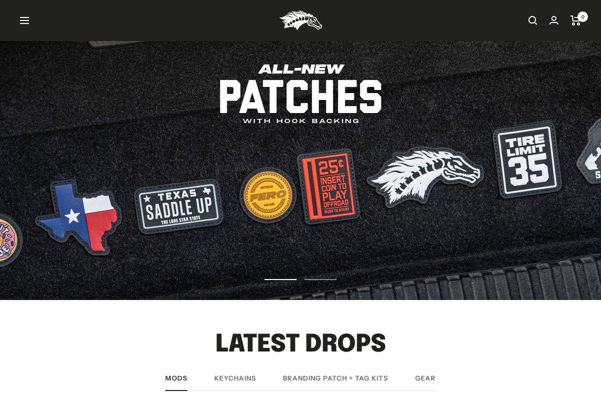 feromachines.com homepage screenshot