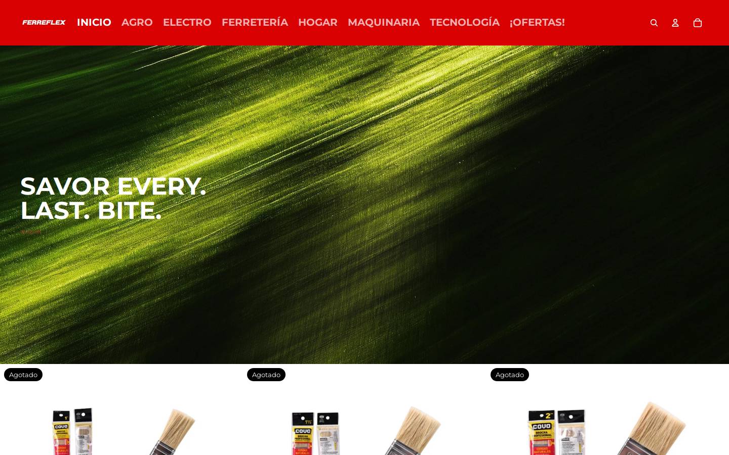 ferreflex.online homepage screenshot