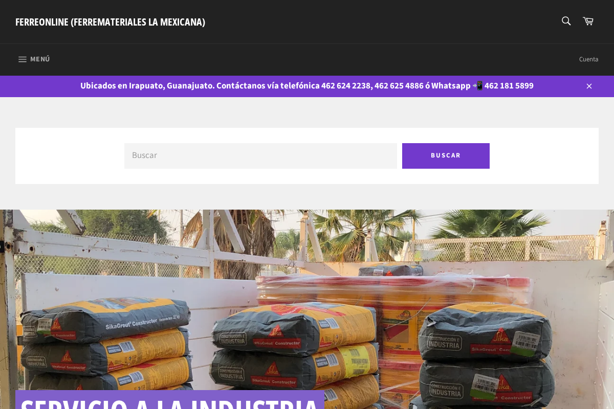 ferreonline.com homepage screenshot