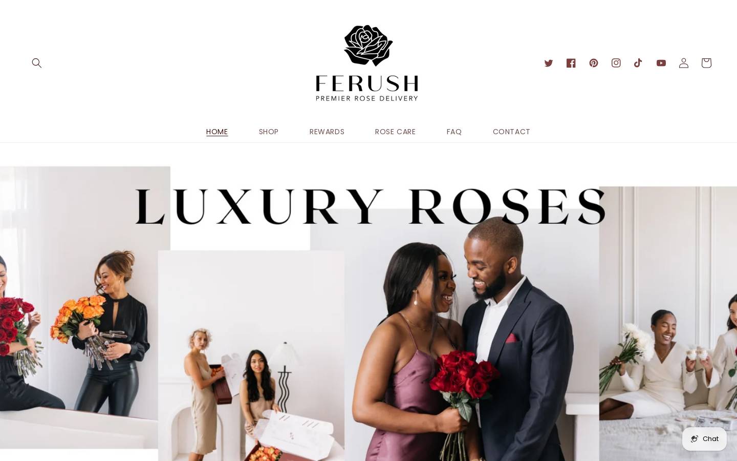ferush.ca homepage screenshot