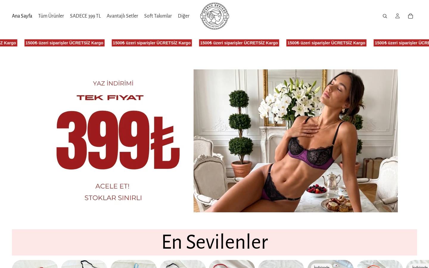 feruzdesign.com homepage screenshot