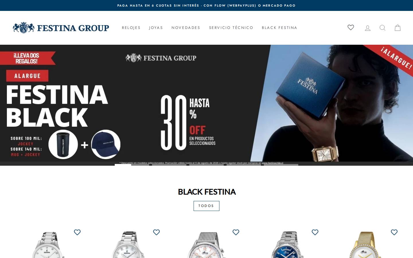 festinachile.cl homepage screenshot