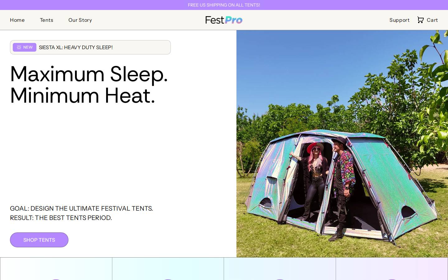 festprogear.com homepage screenshot