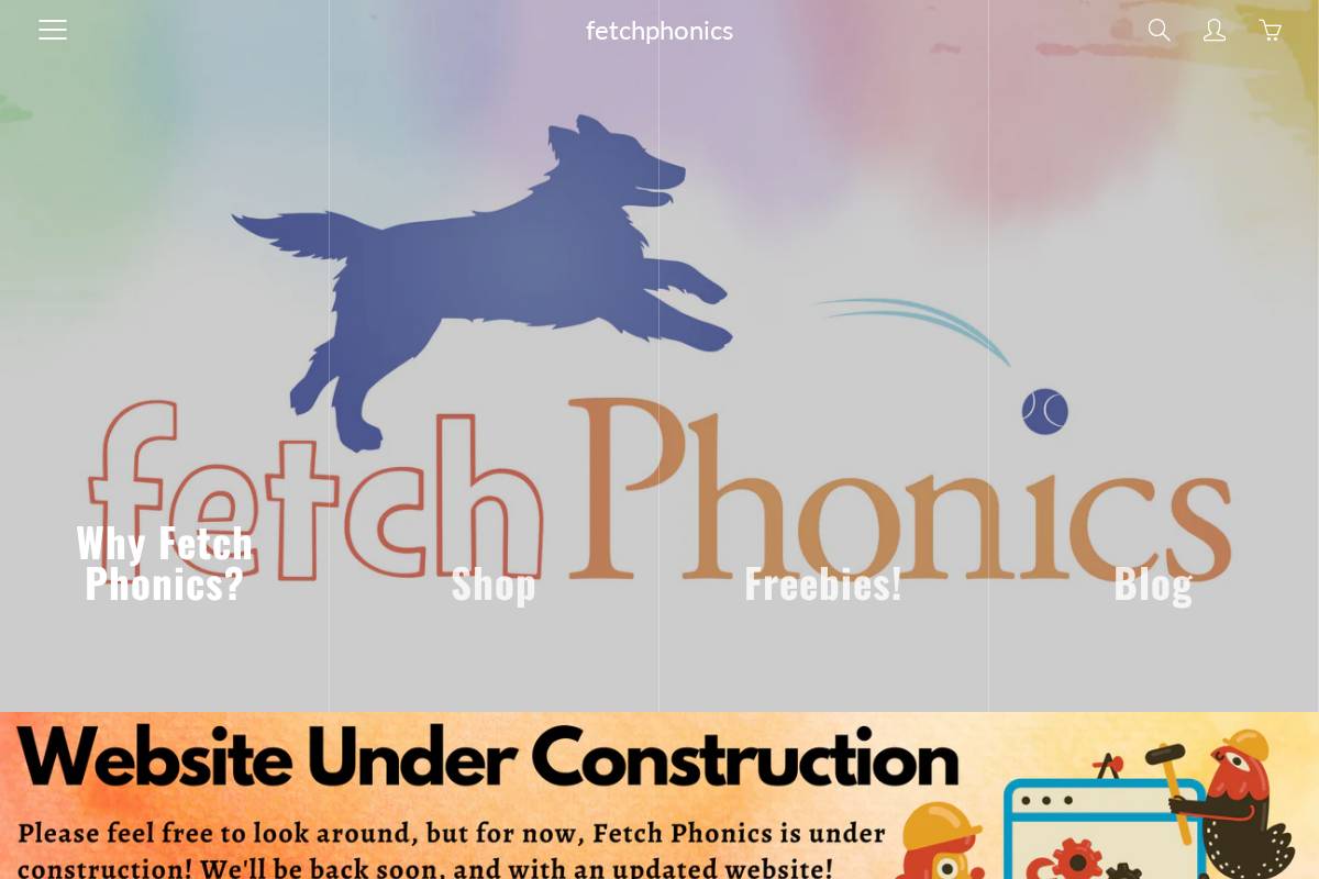 fetchphonics homepage screenshot