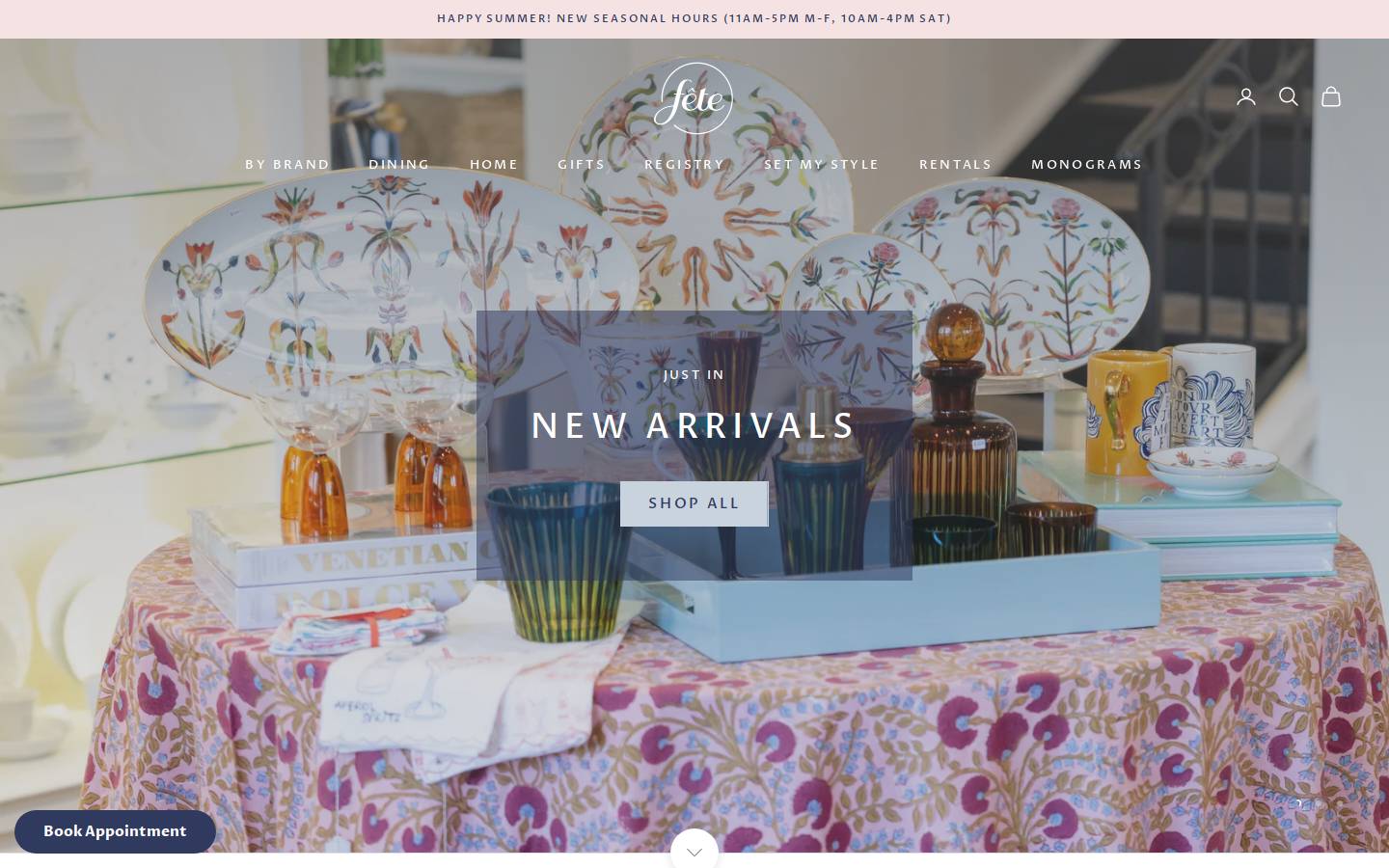 feteatlanta.com homepage screenshot