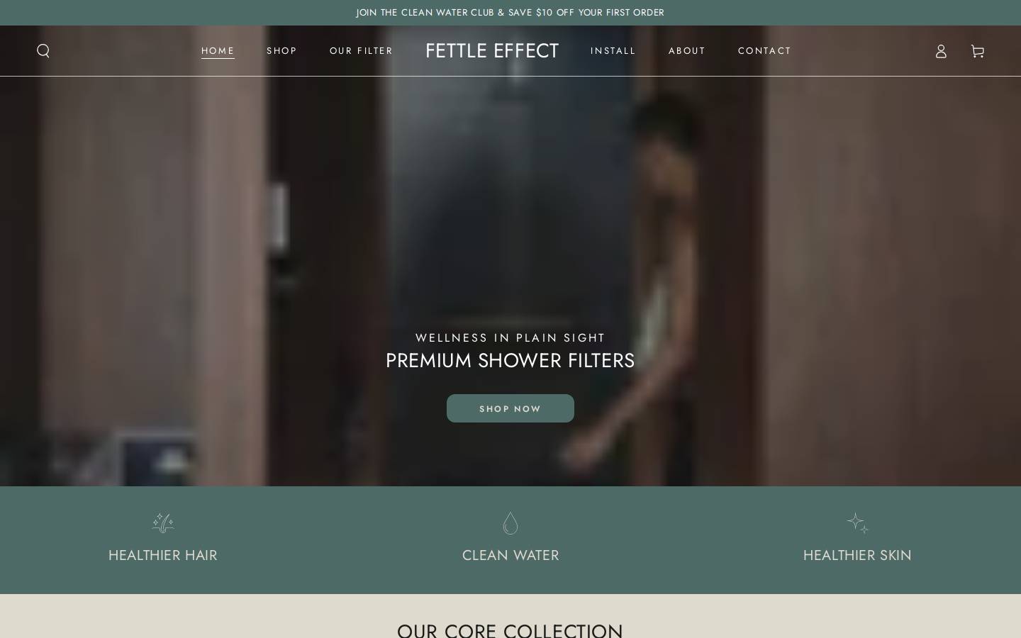 fettleeffect.com.au homepage screenshot