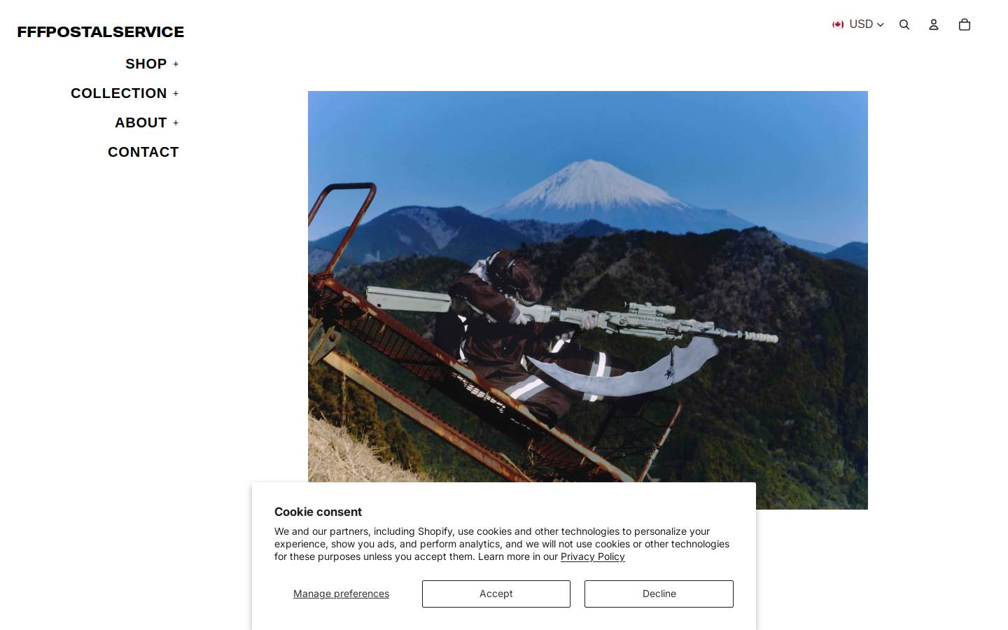 fffpostalservice.com homepage screenshot