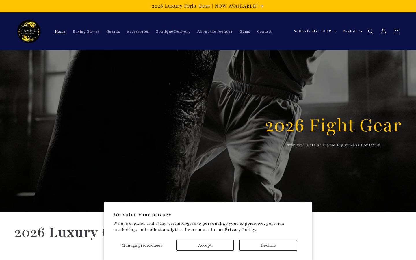 ffgboutique.com homepage screenshot