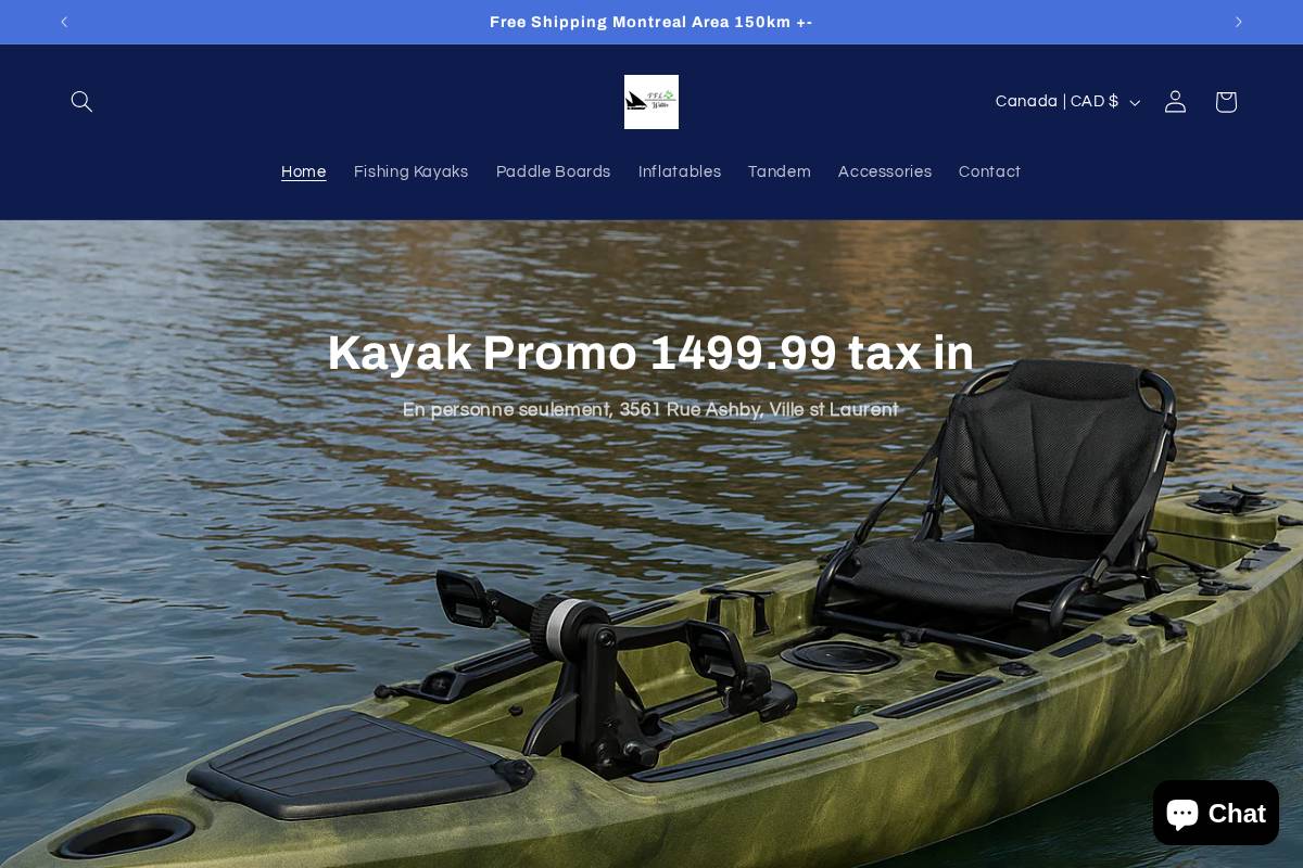 fflwaters.ca homepage screenshot