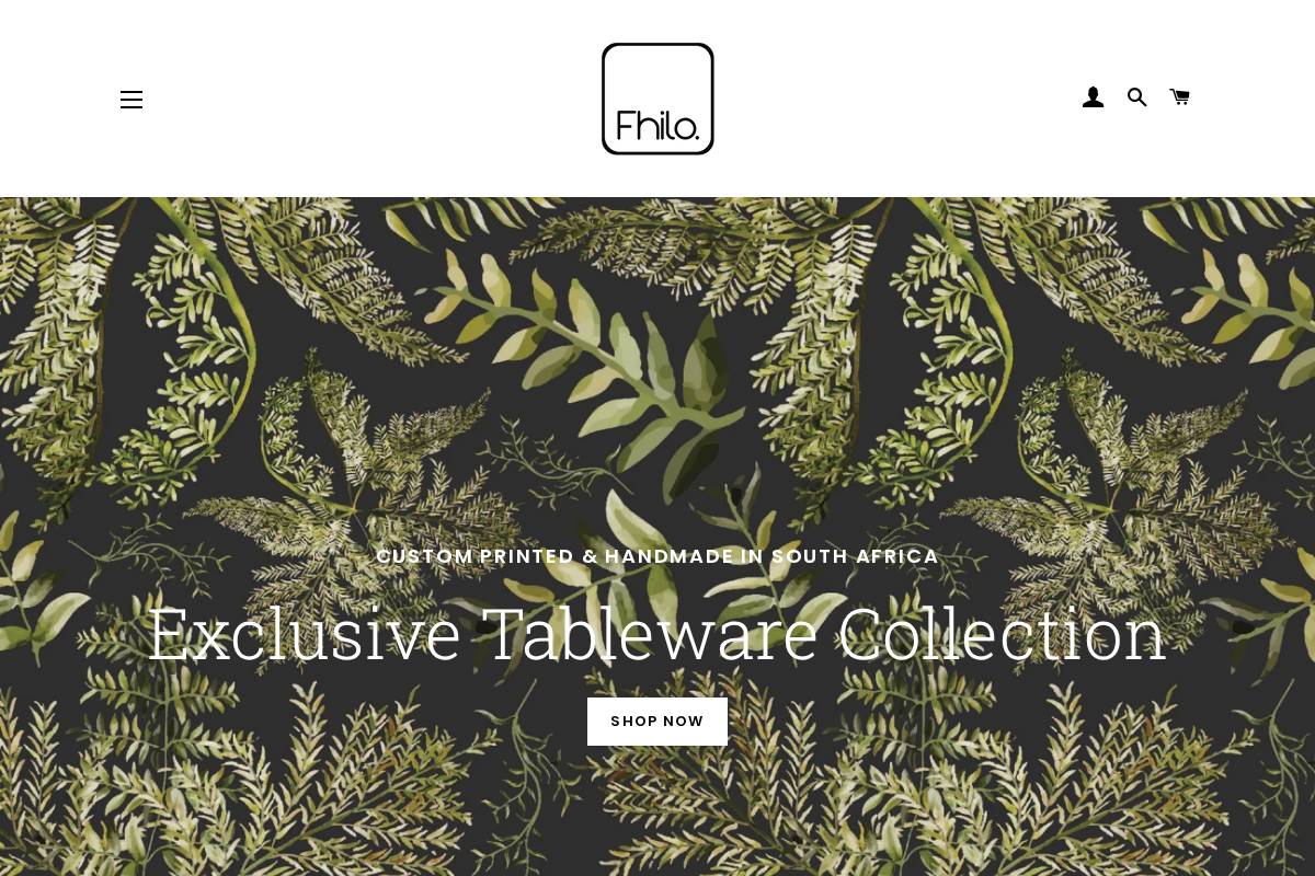 fhilosa.com homepage screenshot