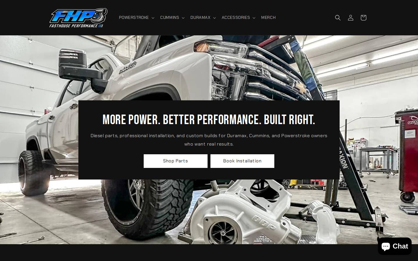 fhp.services homepage screenshot