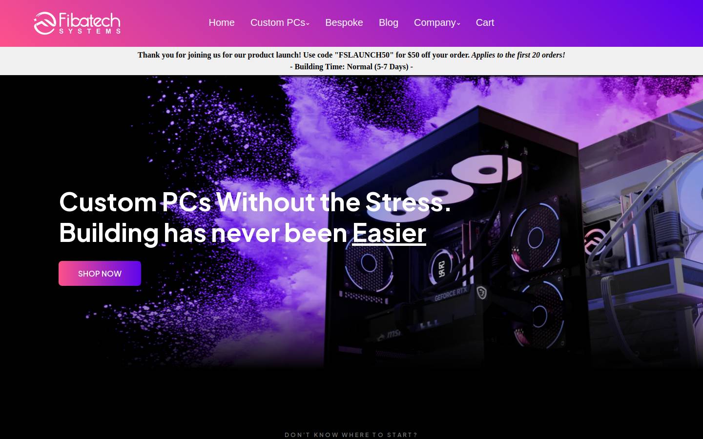 fibatechsystems.com homepage screenshot