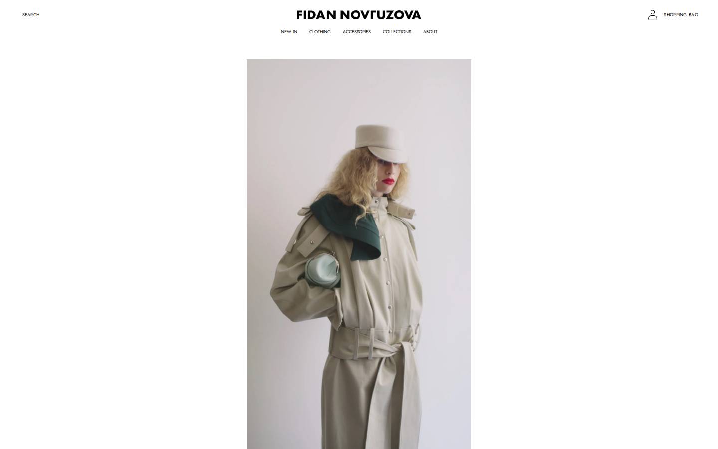 Fidannovruzova homepage screenshot