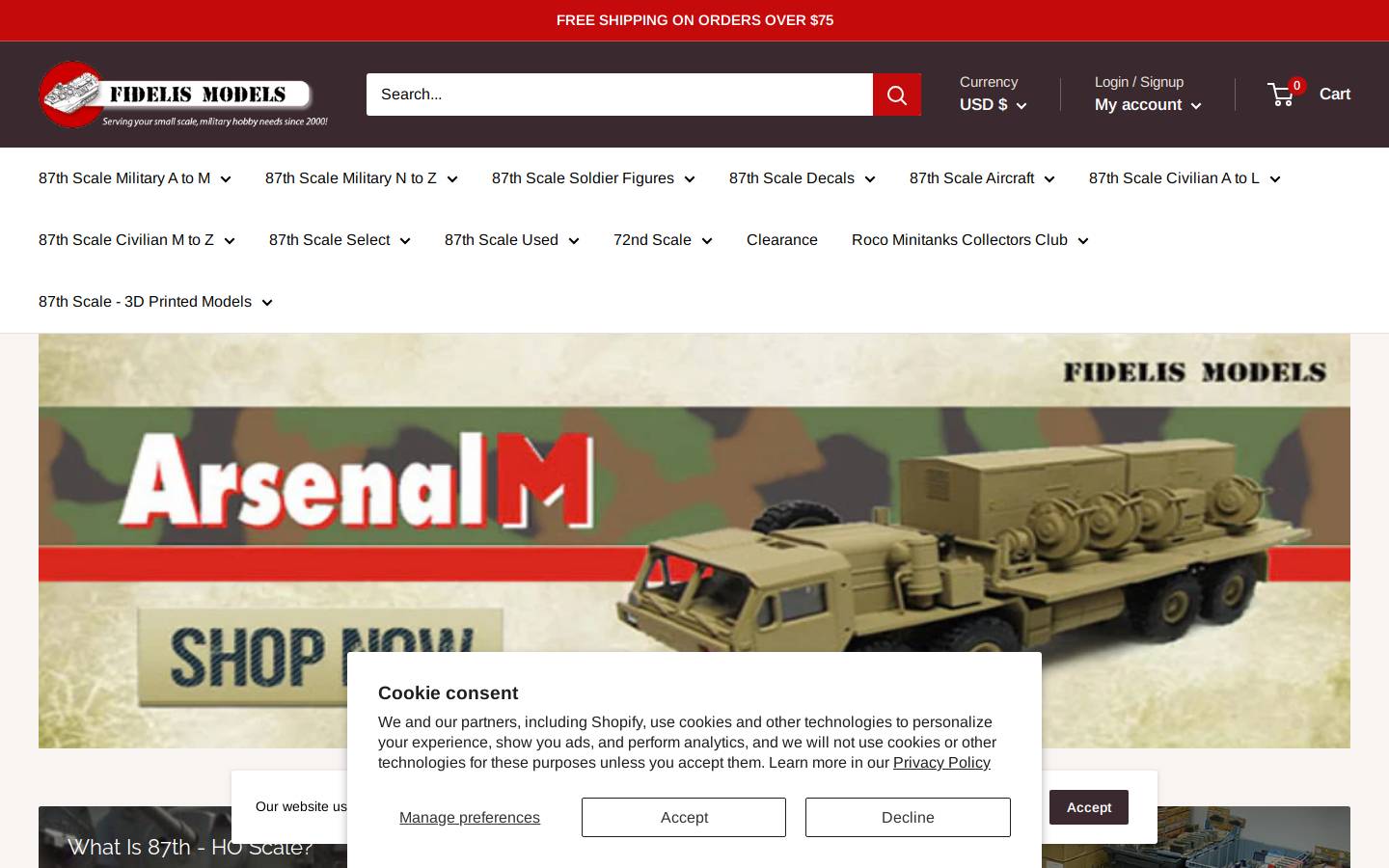 fidelismodels.com homepage screenshot