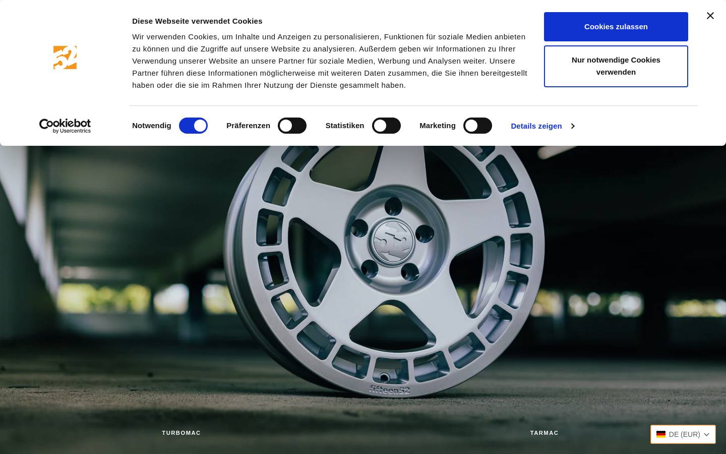fifteen52.eu homepage screenshot
