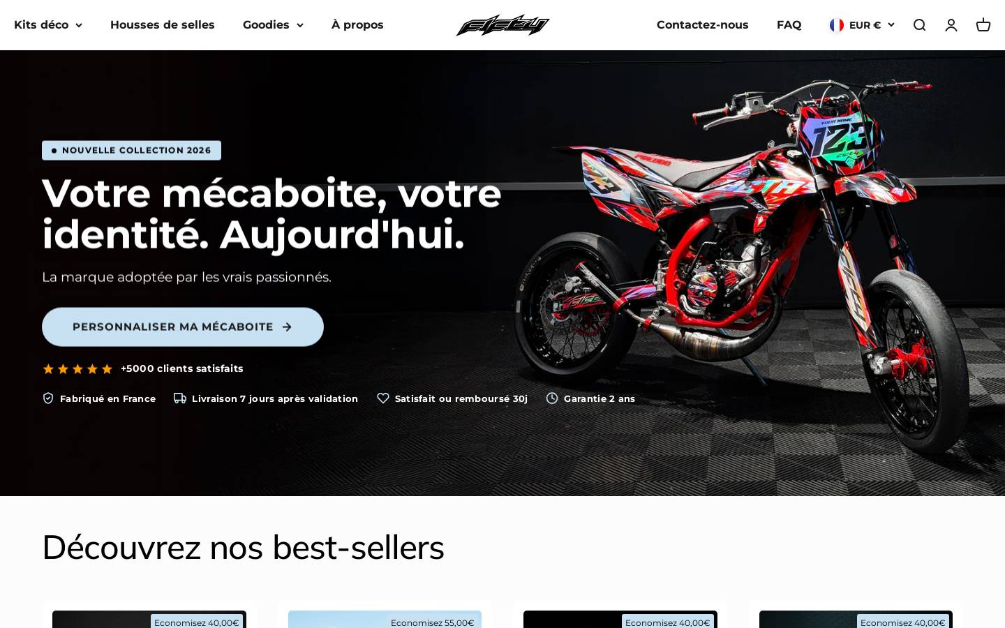 Fifty50cc homepage screenshot